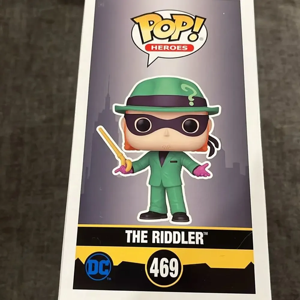 Funko Pop! Heroes LA Comic Con 2022 Show Exclusive The Riddler Vinyl Figure NIB - Picture 3 of 4